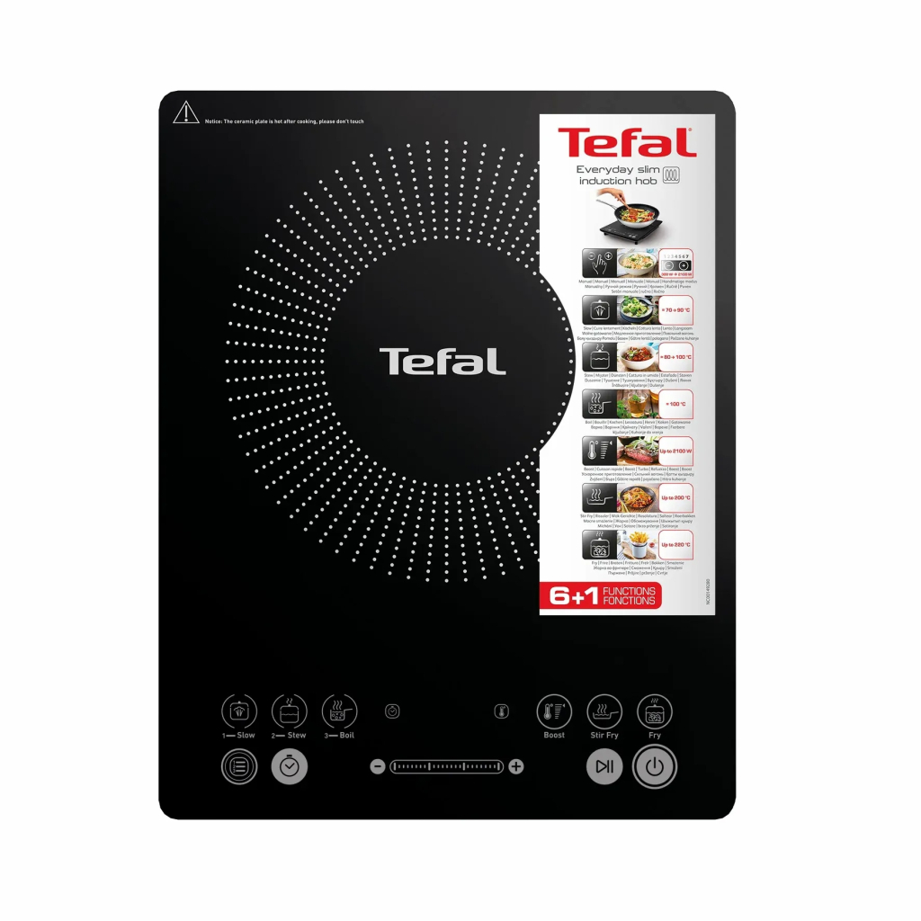 Настільна плита Tefal Everyday Slim (IH2108E1) - зображення 2