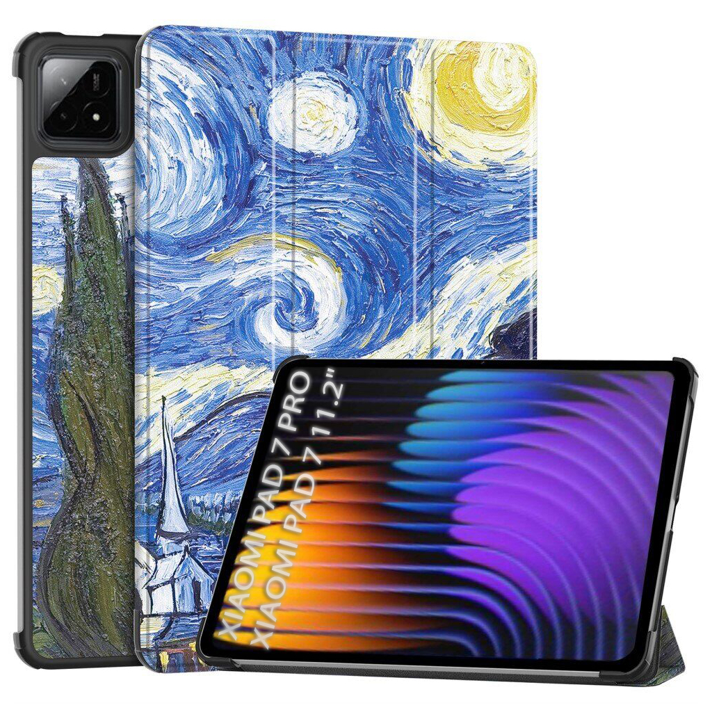 Чохол до планшета BeCover Smart Case Xiaomi Pad 7 / 7 Pro 11.2" Night (712807) - зображення 1