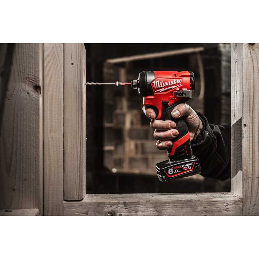 Гайковерт Milwaukee 1/4" HEX, M12 FID2-0, 170Нм (без АКБ та ЗП) (4933479876) - изображение 9