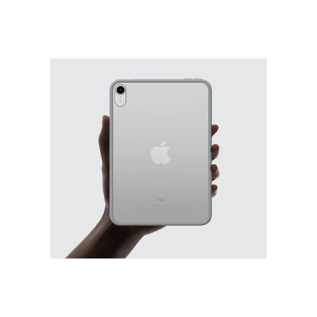 Чохол до планшета BeCover Transparancy Shell Edge Gray BeCover Apple iPad Mini 6 2021 (712927) - зображення 4