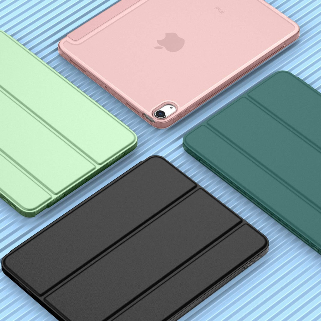 Чохол до планшета BeCover Tri Fold Hard Apple iPad Air 11" M2/M3 (2024/2025) Dark Green (711414) - зображення 6