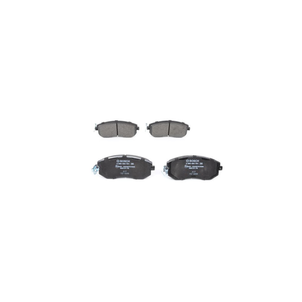 Гальмівні колодки Bosch 0986494761 - зображення 7