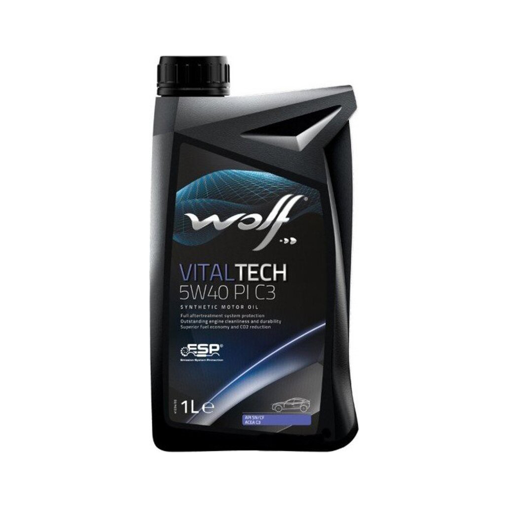 Моторна олива Wolf VITALTECH 5W40 PI C3 1л (8302817) - зображення 1