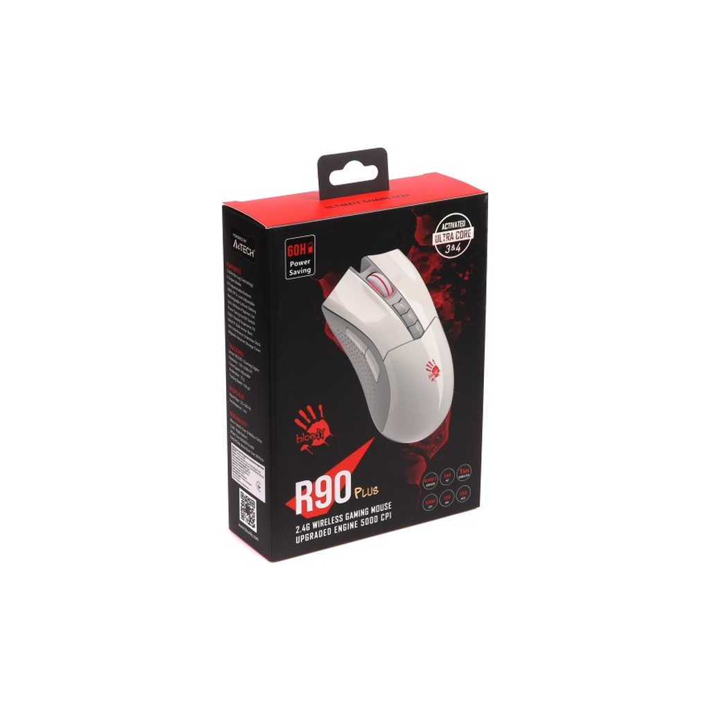 Мишка A4Tech Bloody R90 Plus Wireless Greyish White (4711421001731) - зображення 11