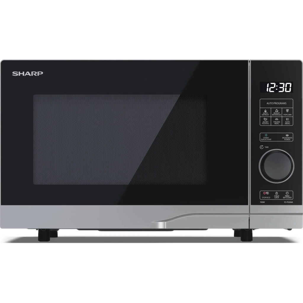 Мікрохвильова піч Sharp YC-PS204AE-S - зображення 1