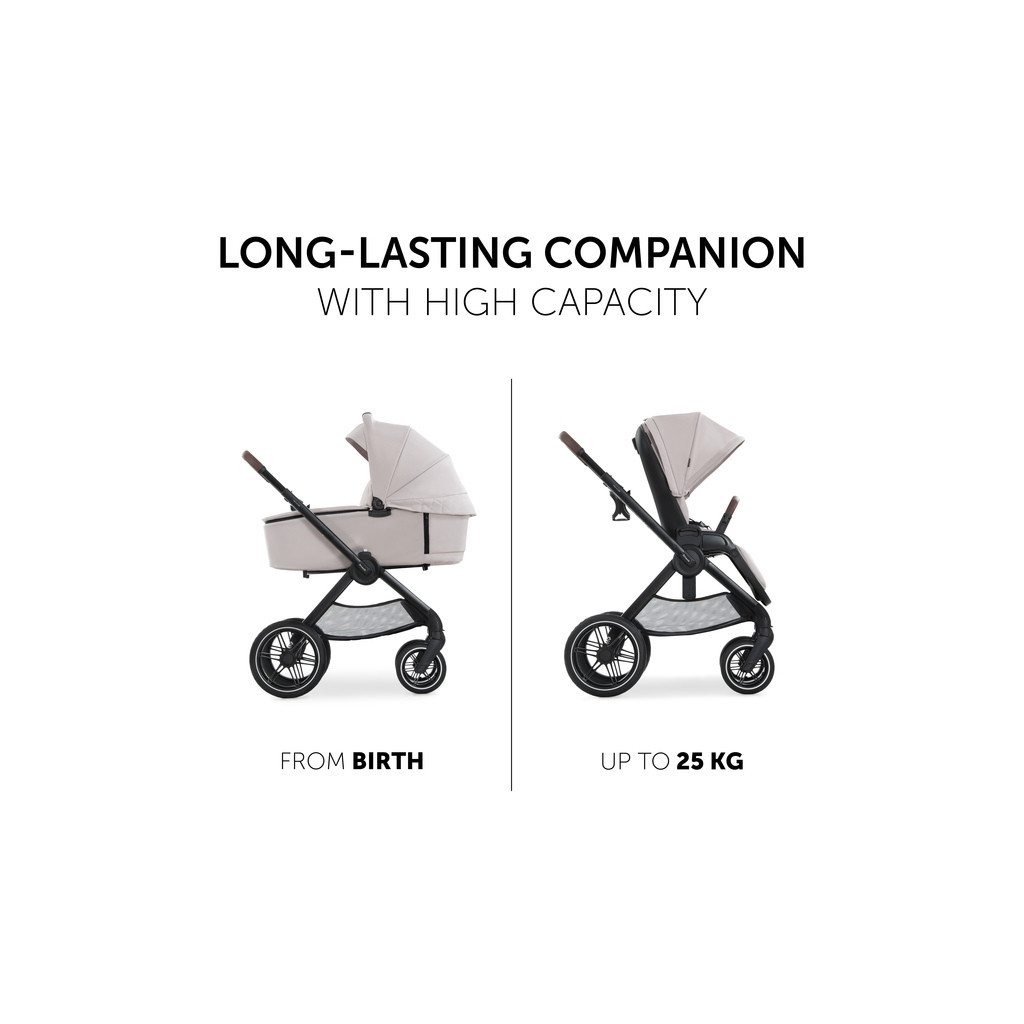 Коляска Hauck 2 в 1 Walk N Care (Beige) (16546-1) - зображення 4