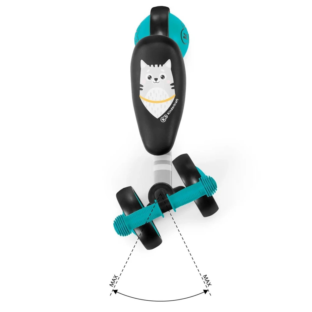 Біговел Kinderkraft Cutie каталка Turquoise (KKRCUTITRQ0000) (5902533913633) - изображение 5