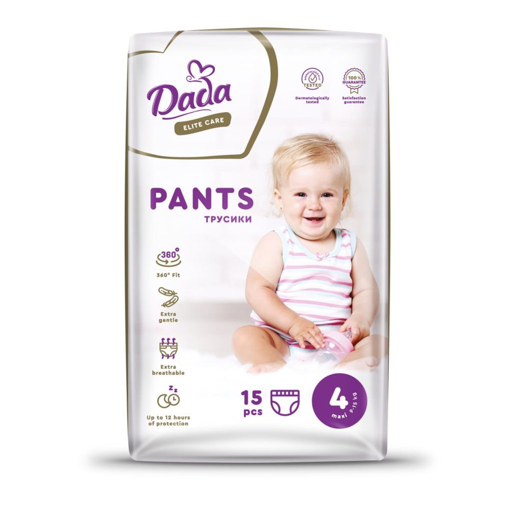 Підгузки Dada Elite Care Maxi 4 (9 15 кг) 15 шт. (4820174980726) - зображення 1