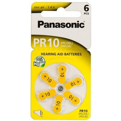 Батарейка Panasonic PR10 / PR230 (1.4V) * 6 (PR-230/6LB) - зображення 1