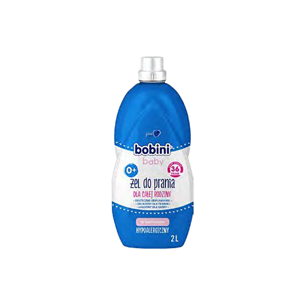 Гель для прання Bobini Baby для дитячих речей 2 л (5900465248663) - зображення 1