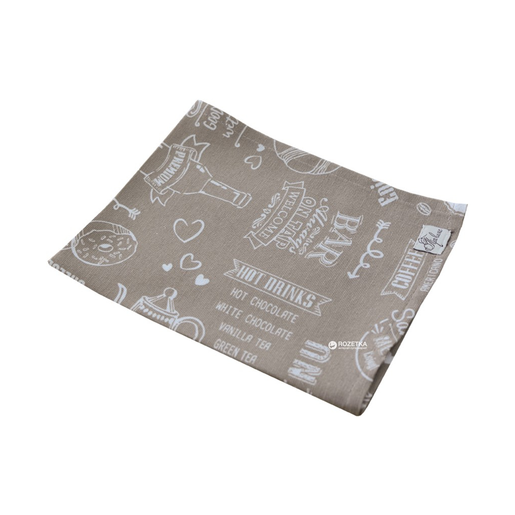 Серветка на стіл Прованс Breakfast beige 35х45 см (4823093408593) - зображення 1
