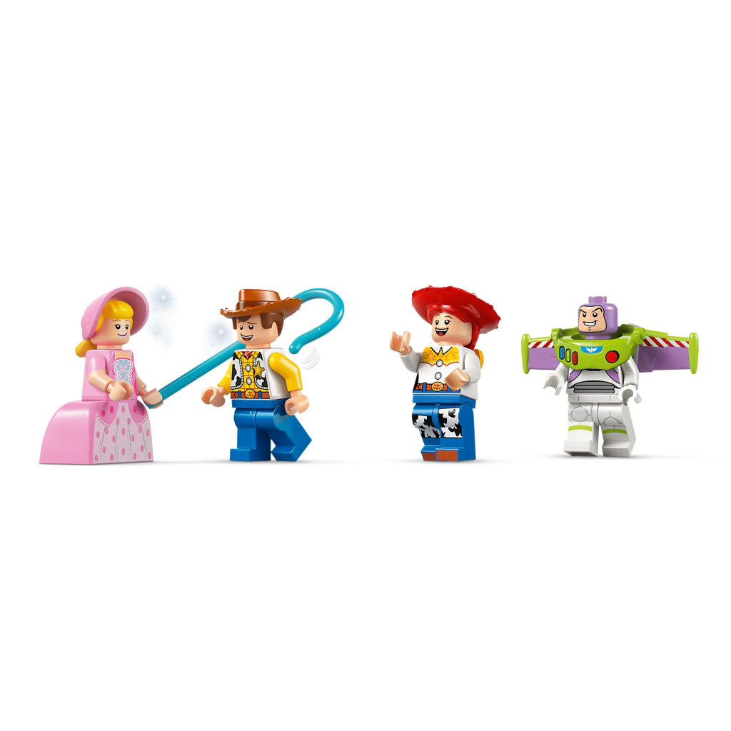 Конструктор LEGO Disney та Pixar Святкування з Історії іграшок: поїзд та авто для гонок (43264) - зображення 3