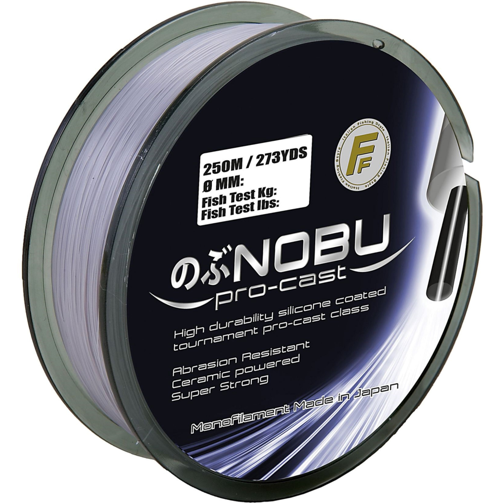 Волосінь Lineaeffe FF Nobu Pro-Cast 250 м 0.40 мм 20,00 кг Grey (3700840) - зображення 1