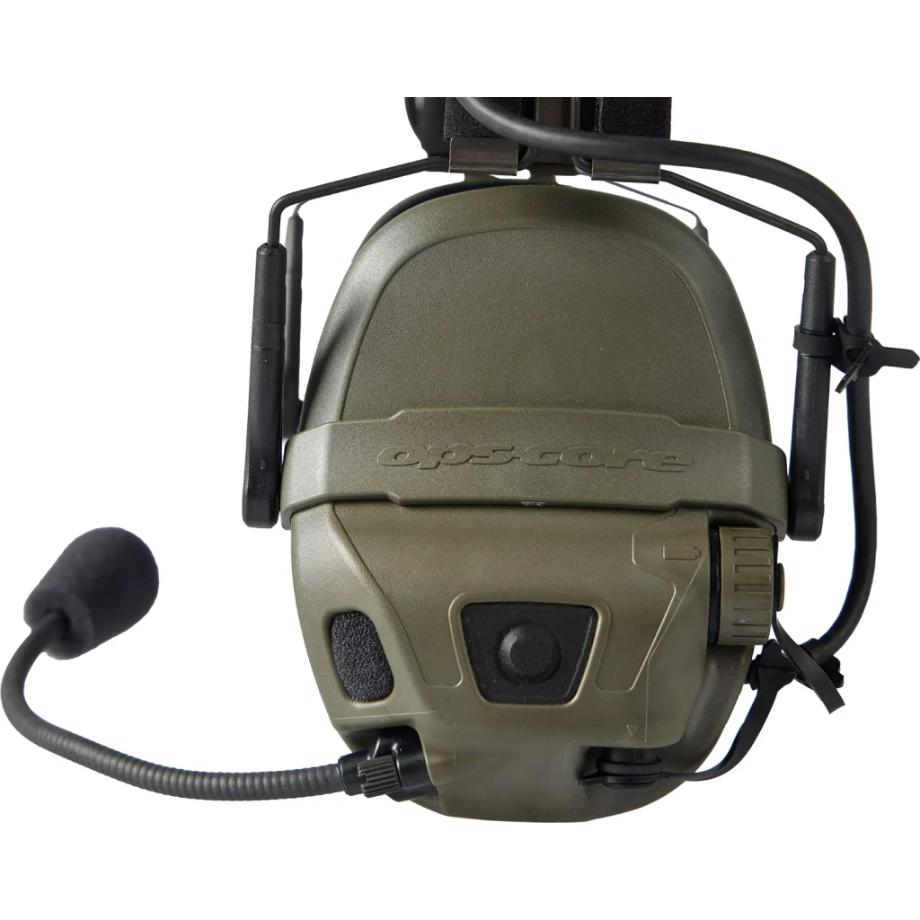 Навушники для стрільби Ops-Core AMP Communication Headset-Connectorized. NFMI. Верхній тримач. Ranger Green (N101153-02-0006) - зображення 6