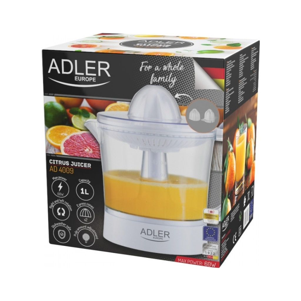 Соковижималка Adler AD 4009 - зображення 4