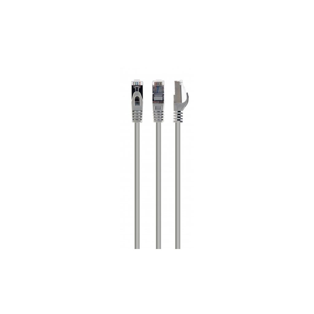 Патч-корд Cablexpert 50м S/FTP Cat 6A CU LSZH gray (PP6A-LSZHCU-50M) - зображення 1