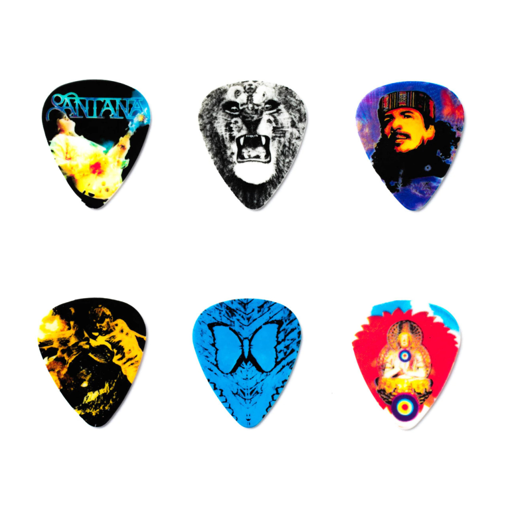 Медіатор Jim Dunlop Santana Heavy Gauge Pick Tin 6 шт. (SANPT02H) - зображення 2