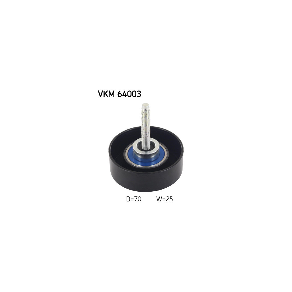 Ролик натягувача ременя SKF VKM 64003 - зображення 1