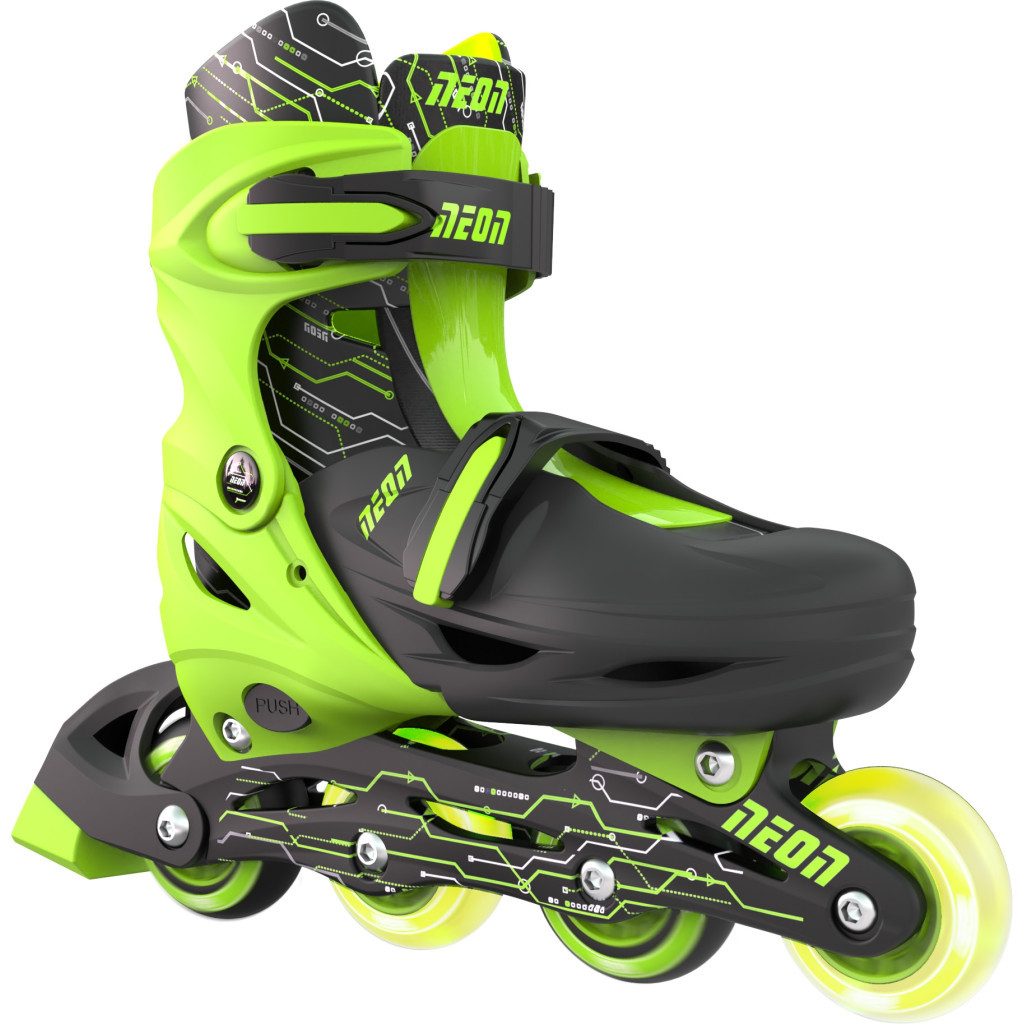 Роликові ковзани Neon Сombo Green розмір 30-33 (NT09G4) - зображення 3