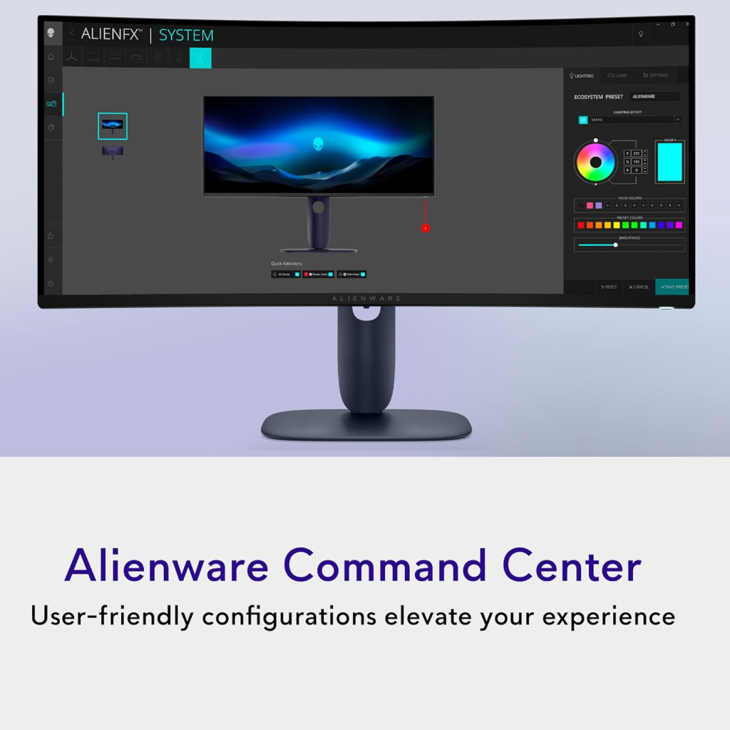 Монітор Dell AW3425DW (210-BRTW) - зображення 7
