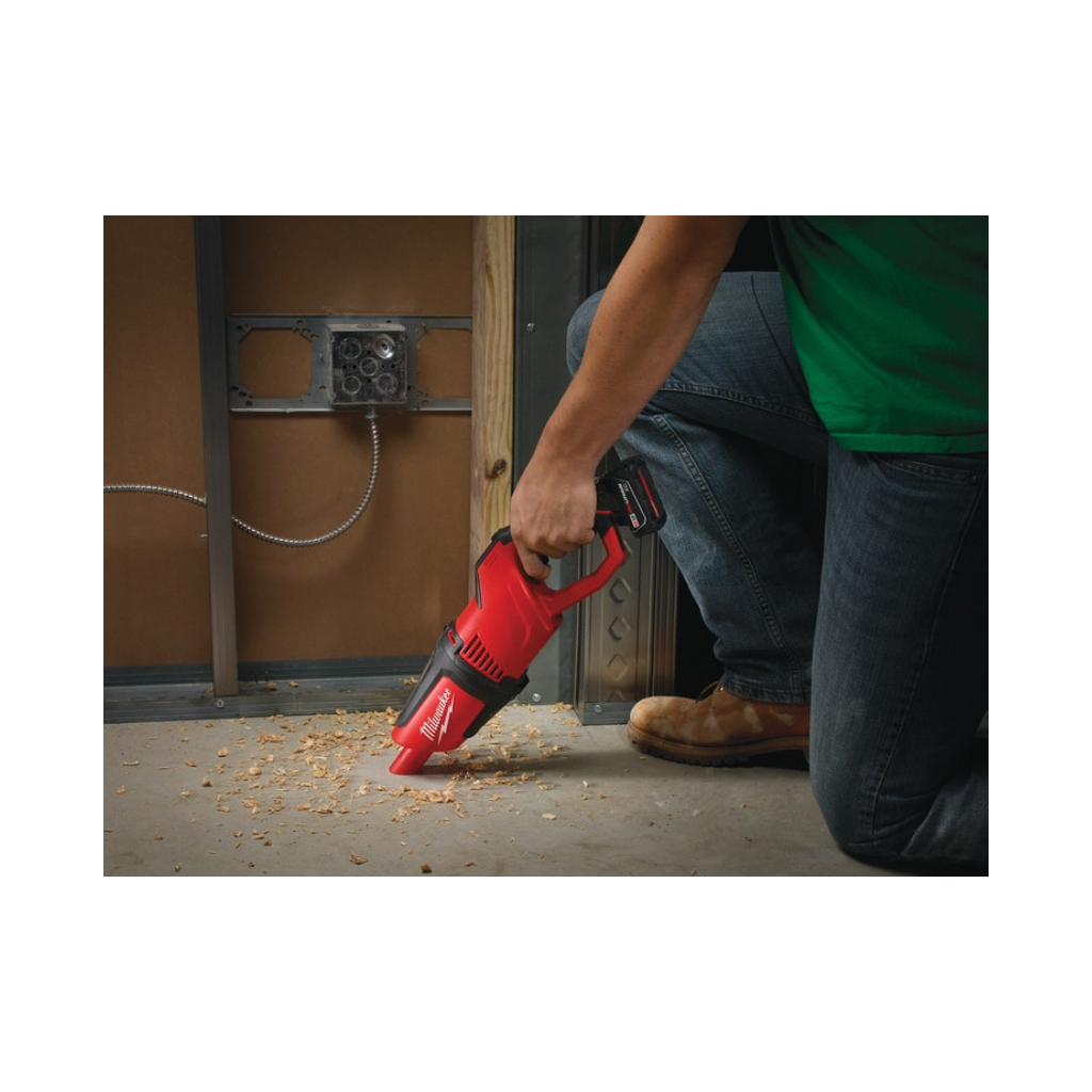 Пилосос будівельний Milwaukee M12 HV-0 (без АКБ та ЗП) (4933448390) - зображення 7