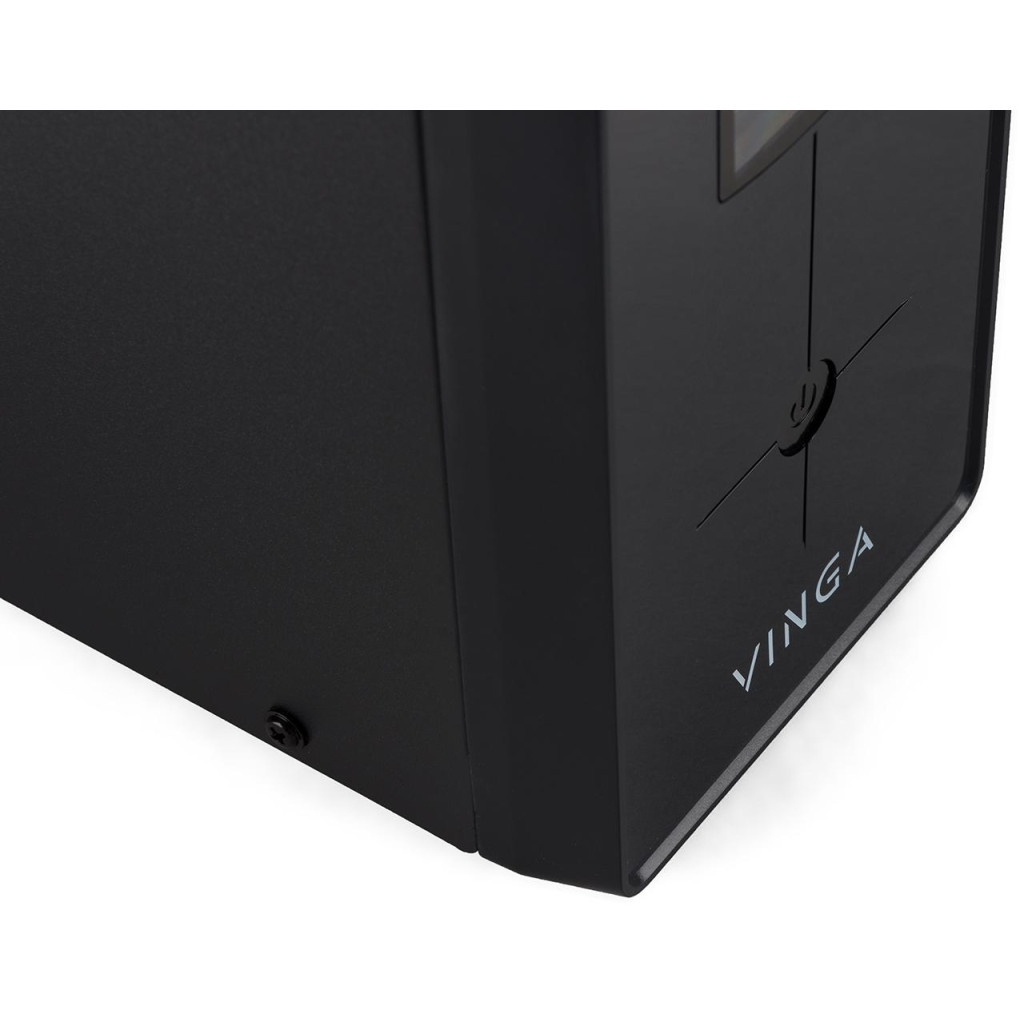 Пристрій безперебійного живлення Vinga LCD 1200VA metal case (VPC-1200M) - зображення 7