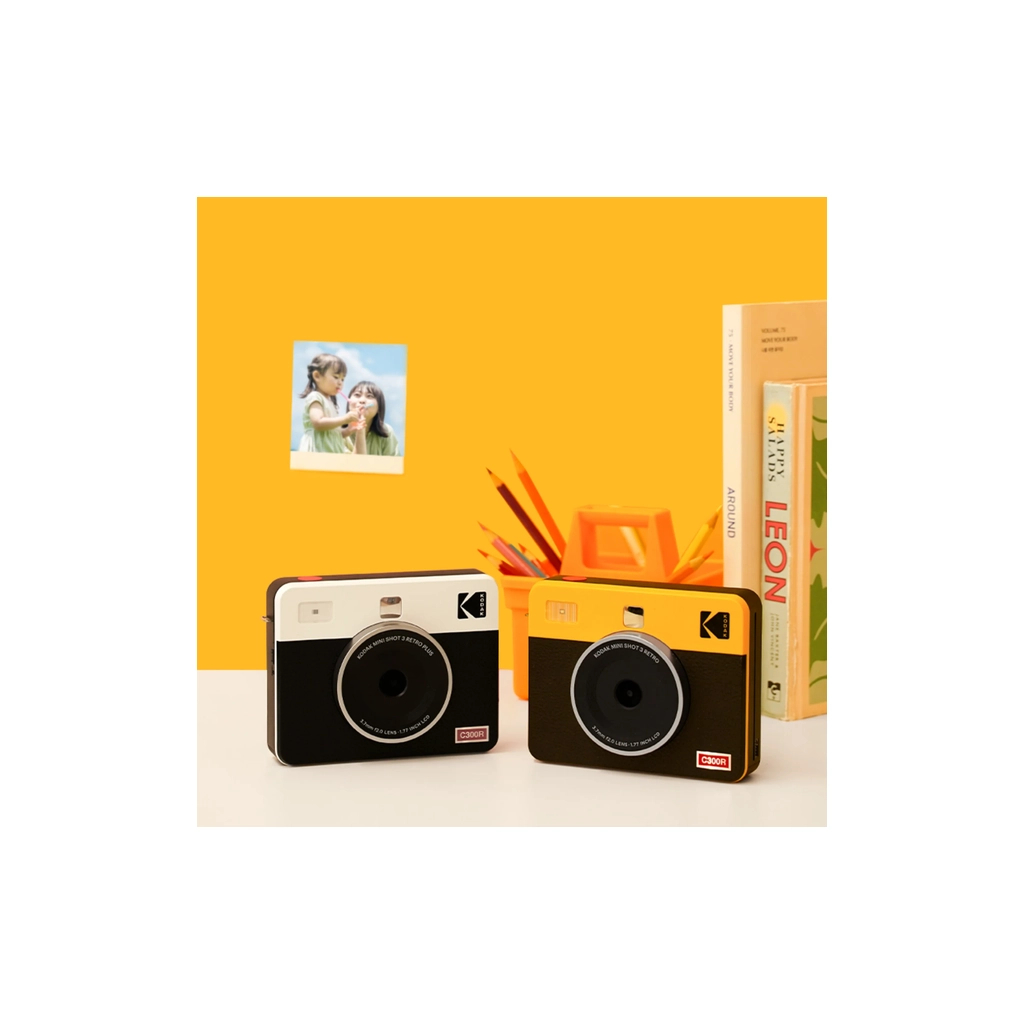 Цифровий фотоапарат Kodak Mini Shot 3 Retro Yellow (C300R) - изображение 2