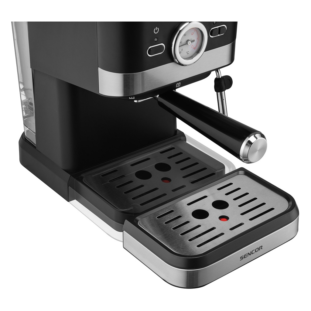 Ріжкова кавоварка еспресо Sencor SES 1721BK - изображение 11
