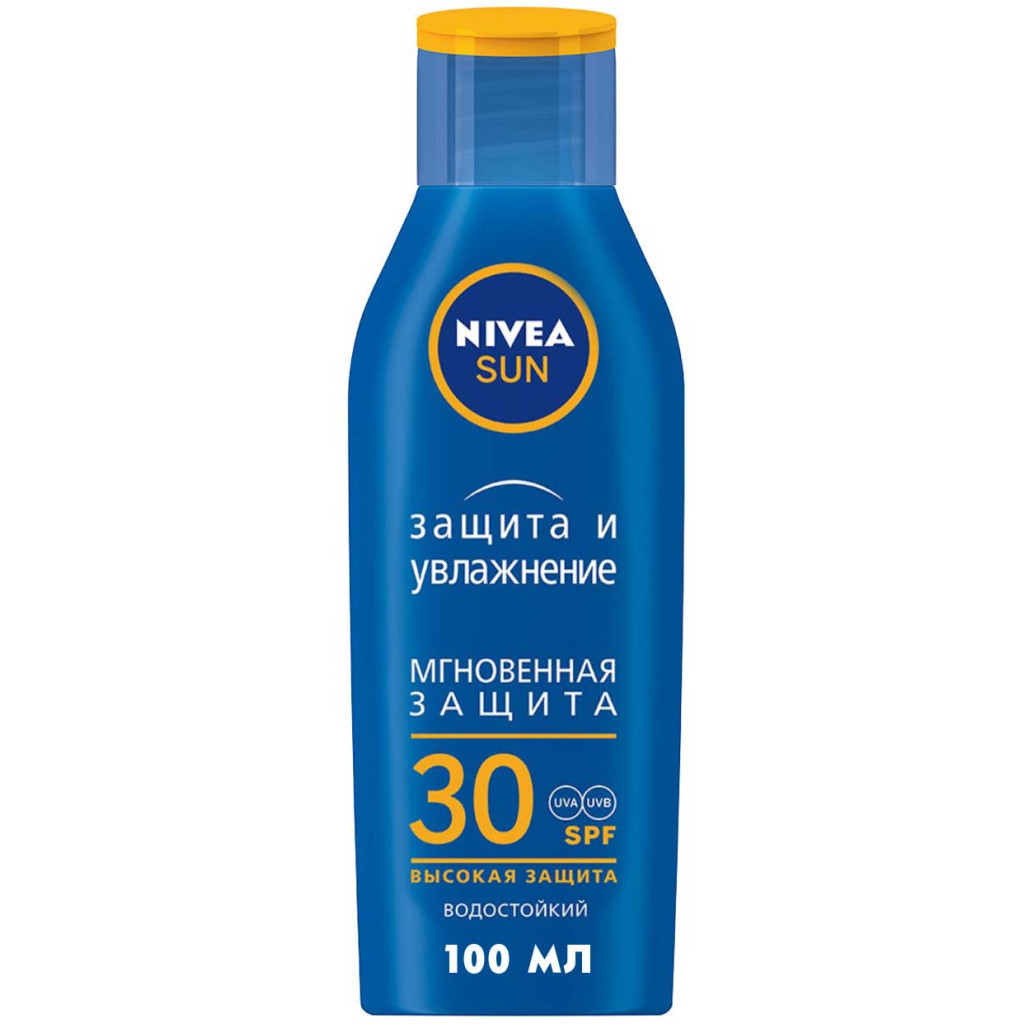 Засіб від засмаги Nivea лосьйон SPF 30 захист від UVA/UVB-променів та опіків 100 мл (40059112) - зображення 1