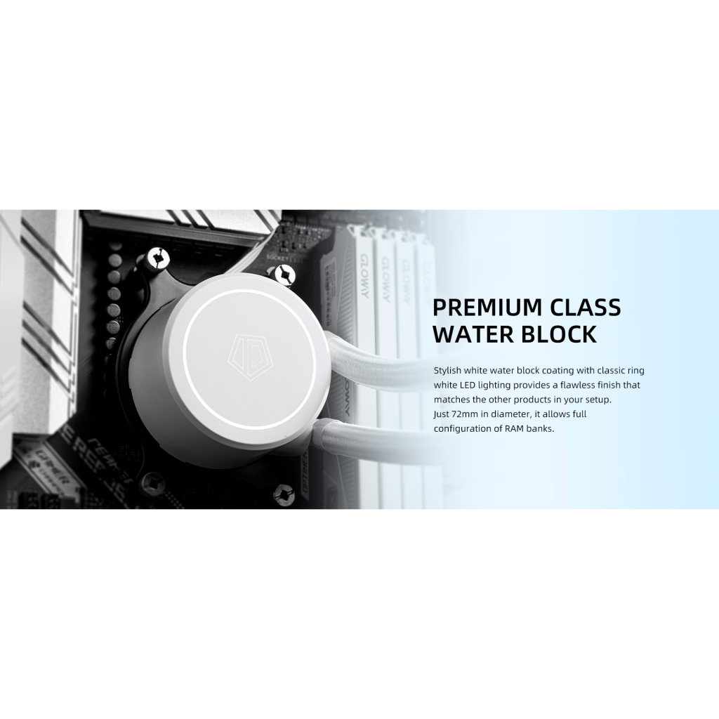 Система рідинного охолодження ID-Cooling FX280 White - зображення 8