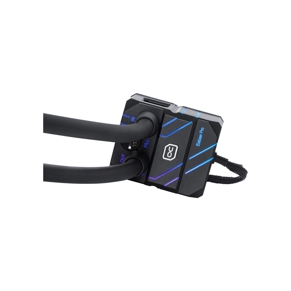 Система рідинного охолодження Alphacool Eisbaer Pro Aurora 360 CPU AIO (1019572) - зображення 6