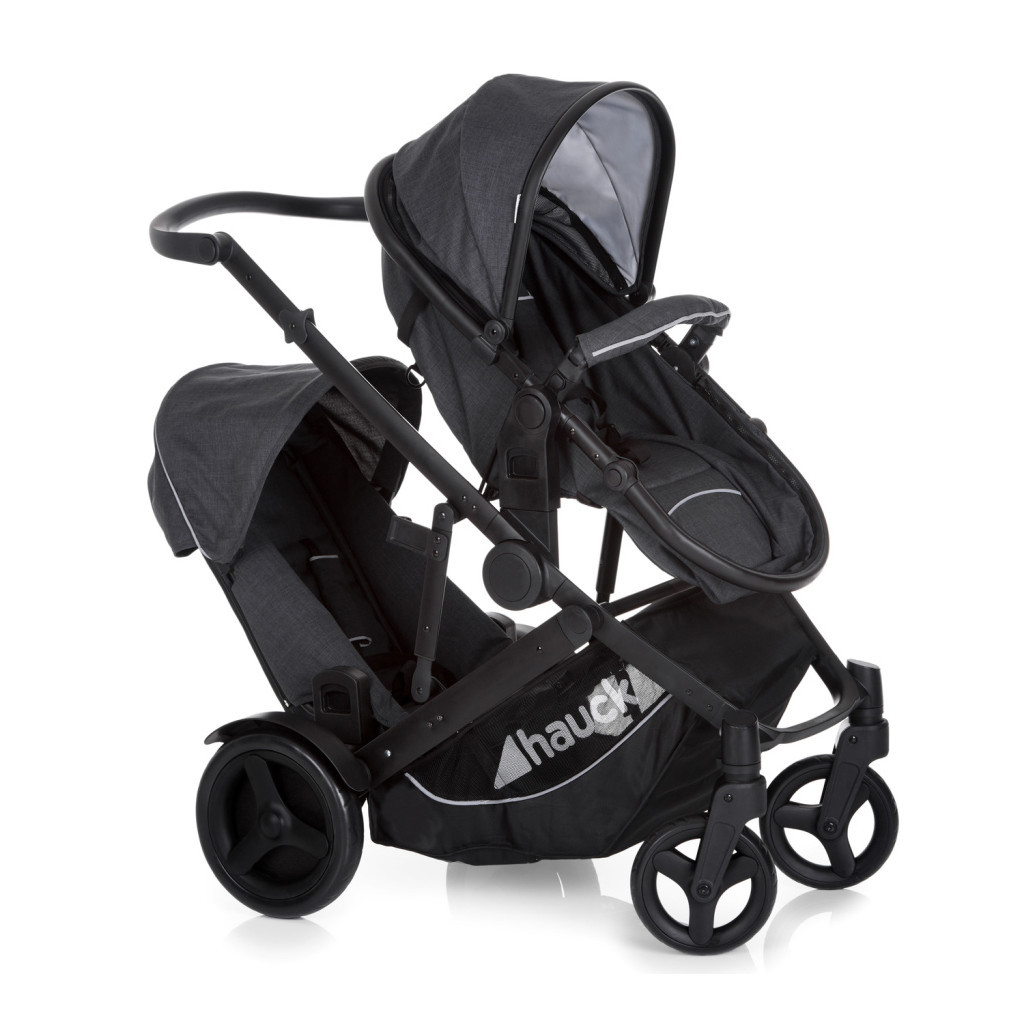 Коляска Hauck Duett 3 Melange charcoal (50012-5) - зображення 1