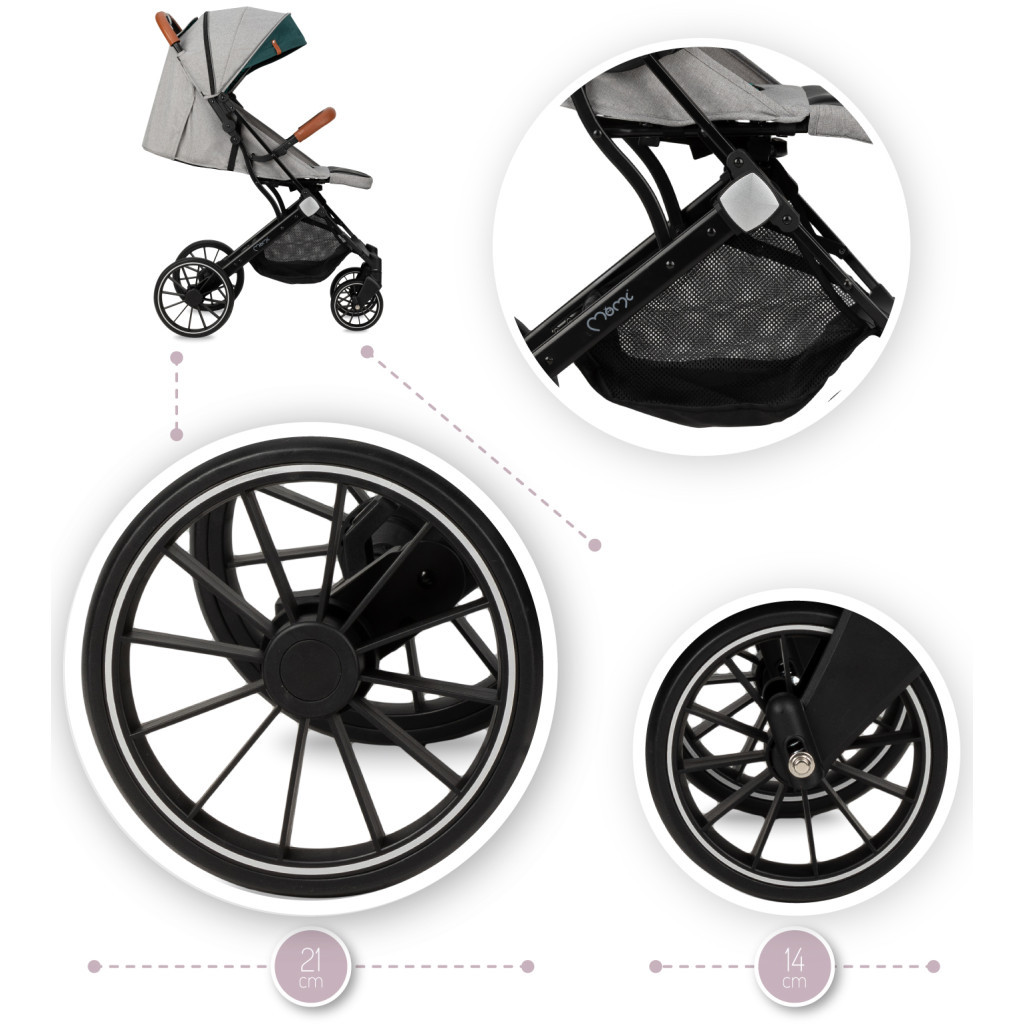 Коляска MoMi Estelle Dakar Jungle (WOSP00022) - зображення 4