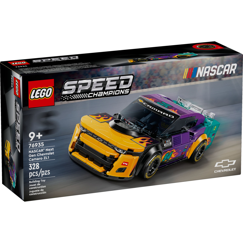 Конструктор LEGO Speed Champions NASCAR Next Gen Chevrolet Camaro ZL1, 328 деталей (76935) - зображення 1