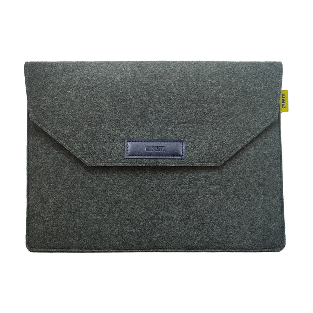 Чохол до ноутбука Armorstandart 13.3 felt + pocket, gray melange (ARM69463) - зображення 1