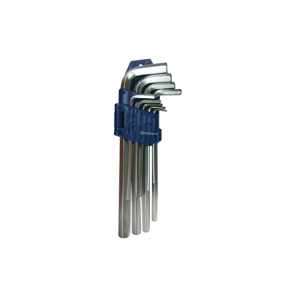 Ключ Стандарт шестигранний подовжений 9шт. (HKS0902) - зображення 1