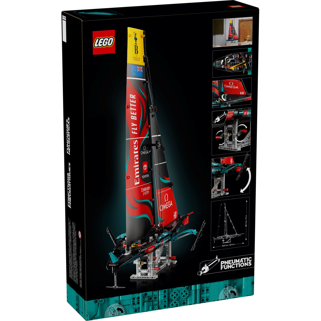 Конструктор LEGO Technic Яхта Emirates Team New Zealand AC75 (42174) - зображення 9