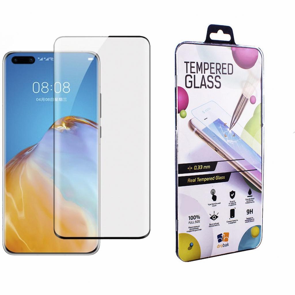 Скло захисне Drobak Huawei P40 (Black) (121208) - зображення 1