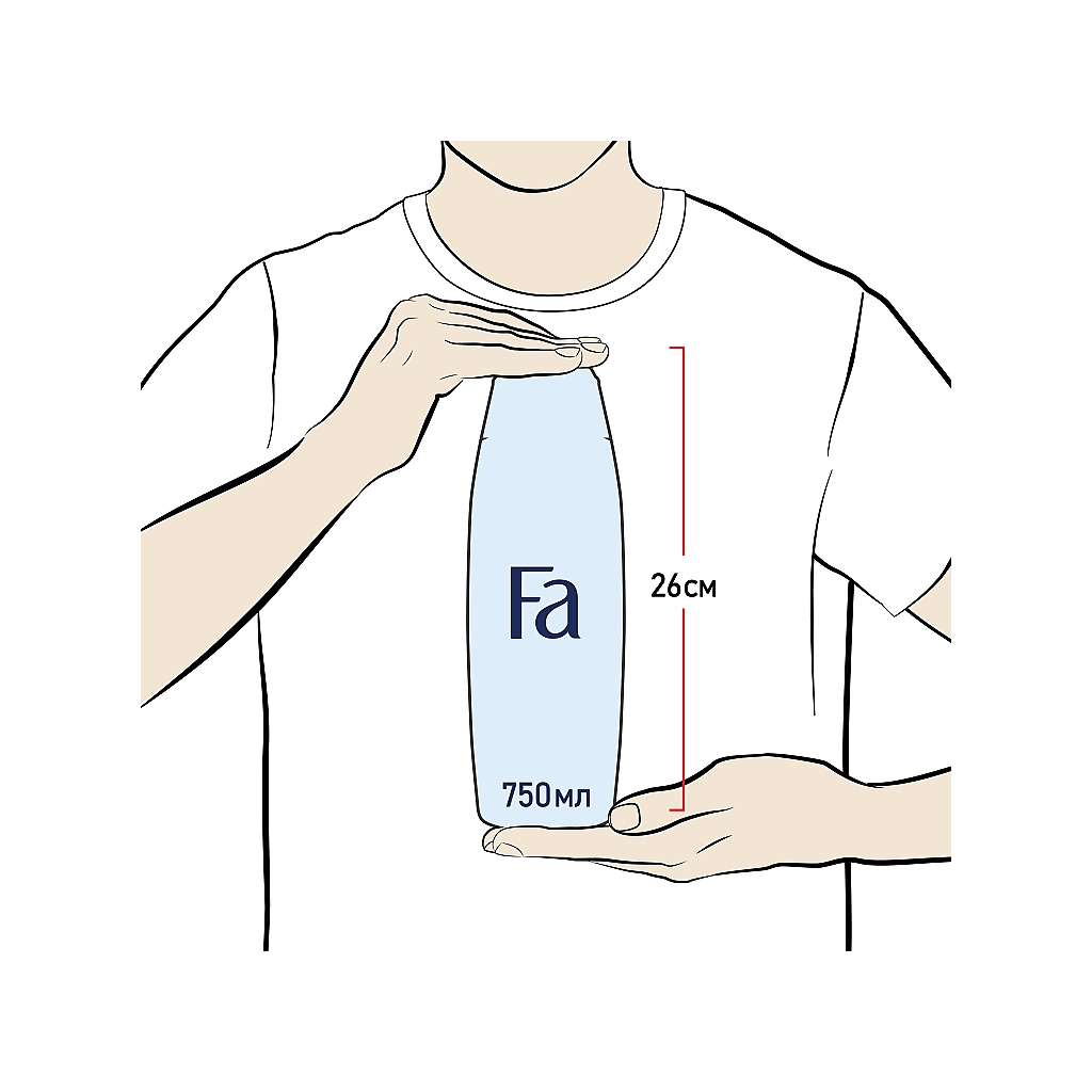 Гель для душу Fa Men Sport Shower Gel 750 мл (5201143728942) - зображення 2