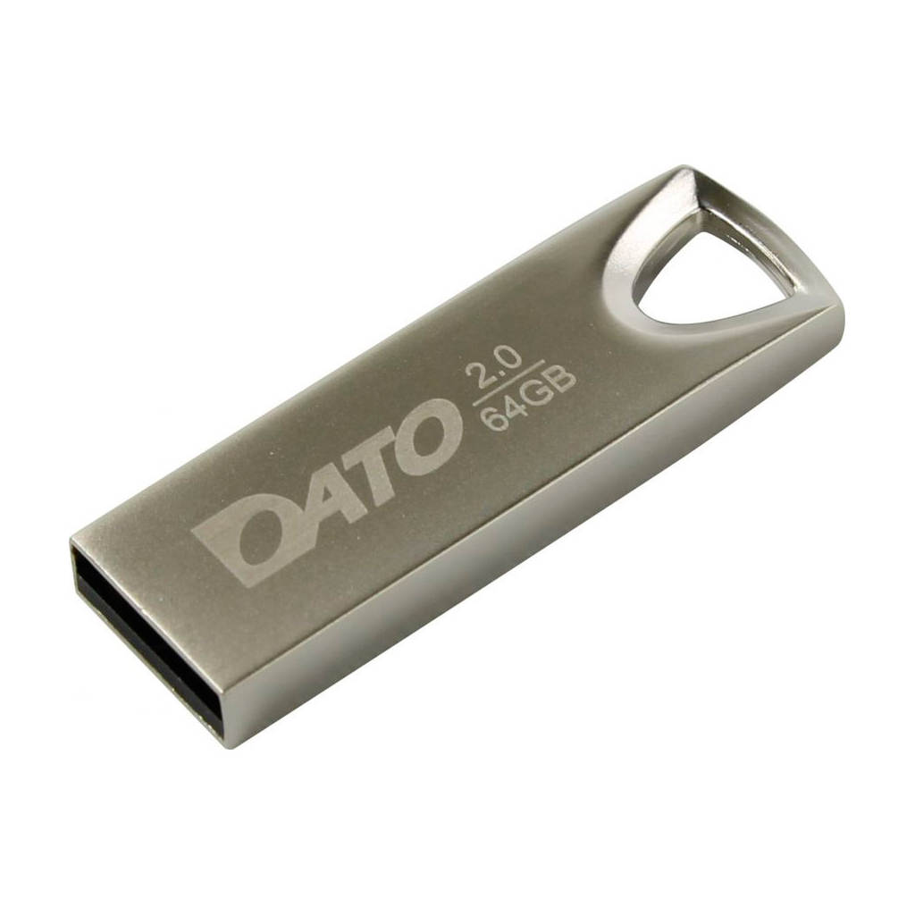 USB флеш накопичувач Dato 64GB DS7016 Silver USB2.0 (DS70016-64G) - зображення 1