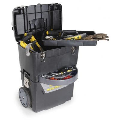 Ящик для інструментів Stanley Mobile Work Center 2 in 1 с колесами (47x30x63) (1-93-968) - зображення 3