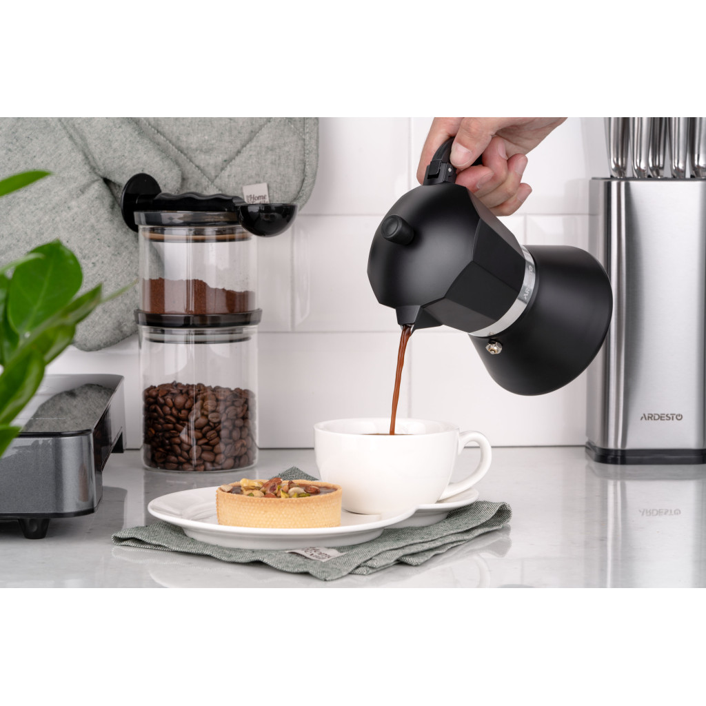Гейзерна кавоварка Ardesto Gemini Trento 6 чашок (AR0806AIB) - зображення 2
