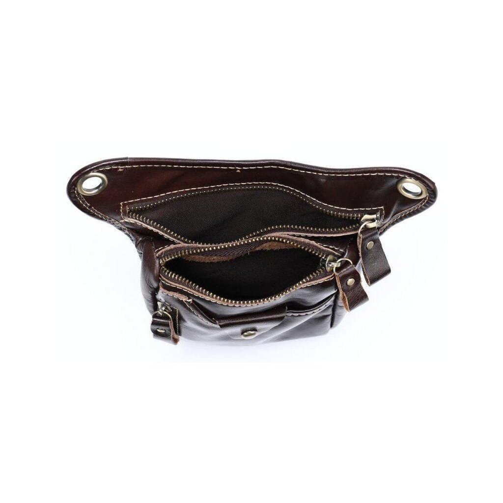 Сумка Vintage Поясна Коричнева (20014) - зображення 3