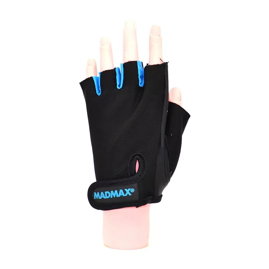 Рукавички для фітнесу MadMax MFG-251 Rainbow Turquoise L (MFG-251-TRQ_L) - зображення 2