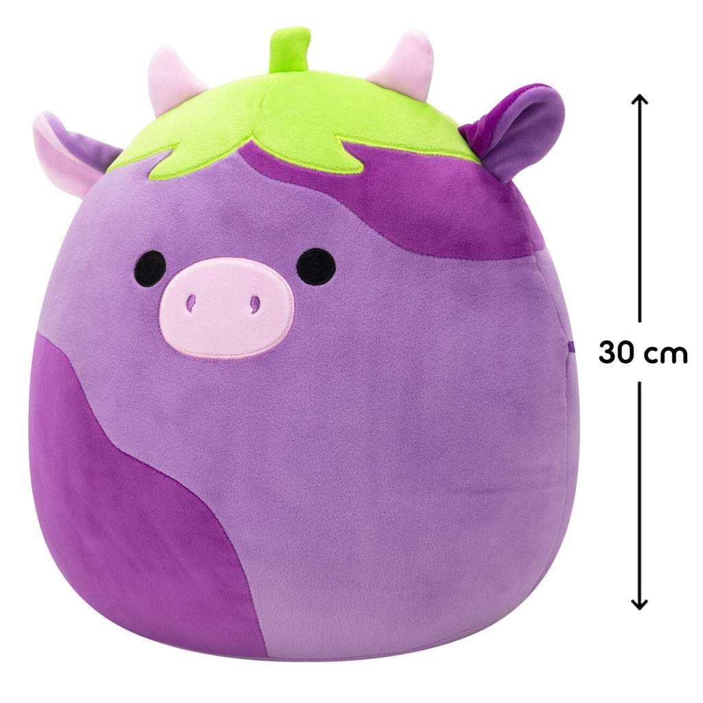 М'яка іграшка Squishmallows Корівка-баклажан Фредерік 30 см (SQCR07969) - зображення 2