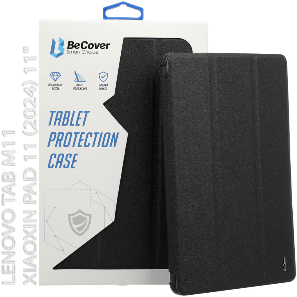Чохол до планшета BeCover Soft Edge Lenovo Tab M11 (2024) TB-TB330FU/Xiaoxin Pad 11 (2024) 11" Black (712538) - зображення 6