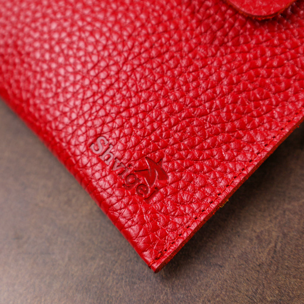 Косметичка Shvigel Шкіряна тревел Червона (16417) - зображення 10