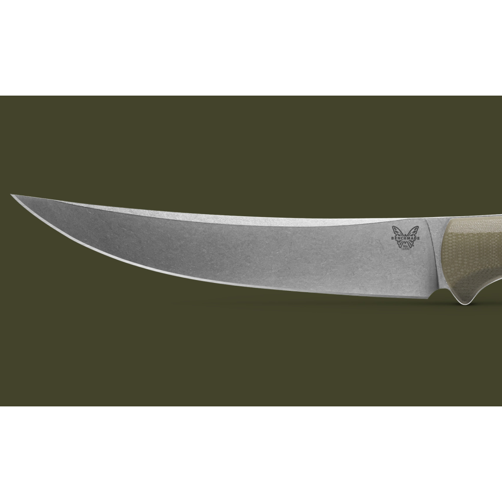 Ніж Benchmade Meatcrafter Olive G10 (15500-3) - зображення 11