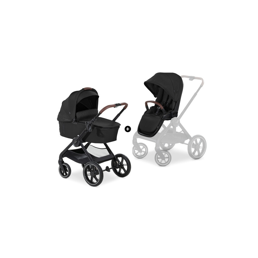 Коляска Hauck 2 в 1 Walk N Care Air (Black) (16547-8) - зображення 1