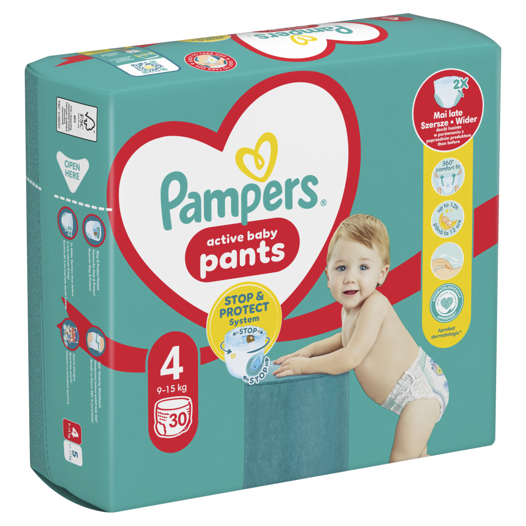 Підгузки Pampers Pants Maxi Розмір 4 (9-15 кг) 30 шт (8006540069684) - зображення 2